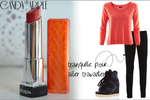 ALITTLEB_BLOG_BEAUTE_3ROUGES_3LOOKS_REVLON_CANDY_APPLE