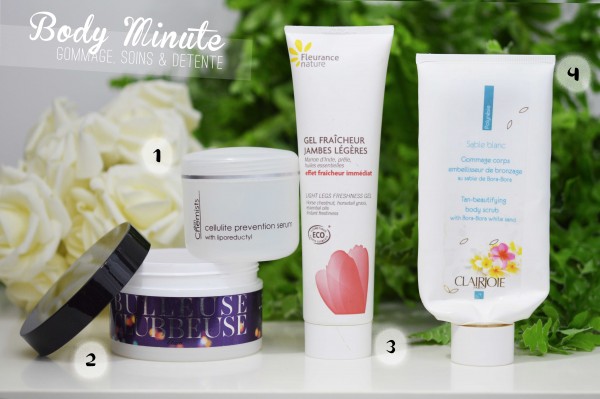 ALITTLEB_BLOG_BEAUTE_PRODUITS_TERMINES_5_EMPTIES_ON_SE_RETROUVE_OU_ON_S_OUBLIE_BODY_MINUTE_ETAM_BEAUTY_SORBET_BULLEUSE_CLUBEUSE_SKIN_CHIMIST_CELLULITE_PREVENTION_SERUM_CLAIRJOIE_GOMMAGE_FLEURANCE_NATURE