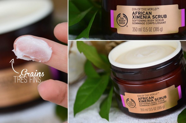 ALITTLEB_BLOG_BEAUTE_SPA_OF_THE_WORLD_LE_RITUEL_DETENTE_AVEC_THE_BODY_SHOP_GOMMAGE_AFRICAN_XIMENIA_ZOOM_SWATCH