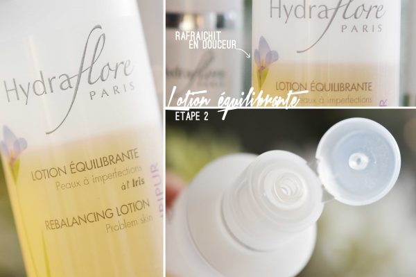 alittleb_blog_beaute_lyon_cocreatrices_iripur_hydraflore_peux_mixtes_a_grasses_test_routine_lotion_equilibrante