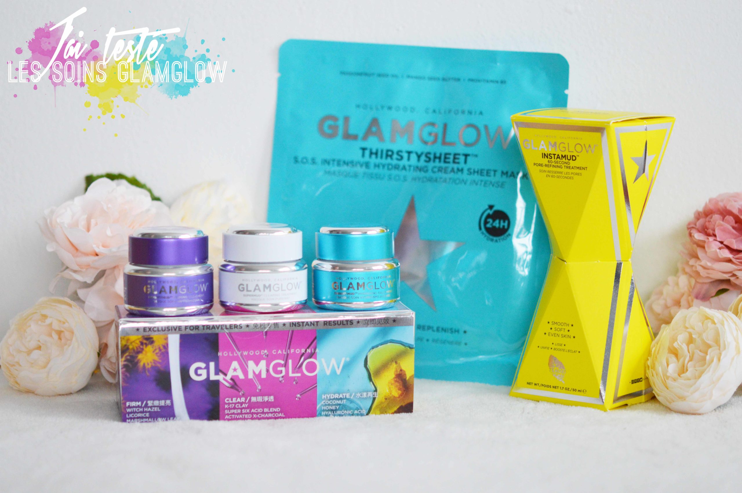 Les soins glamglow sont sur notino 