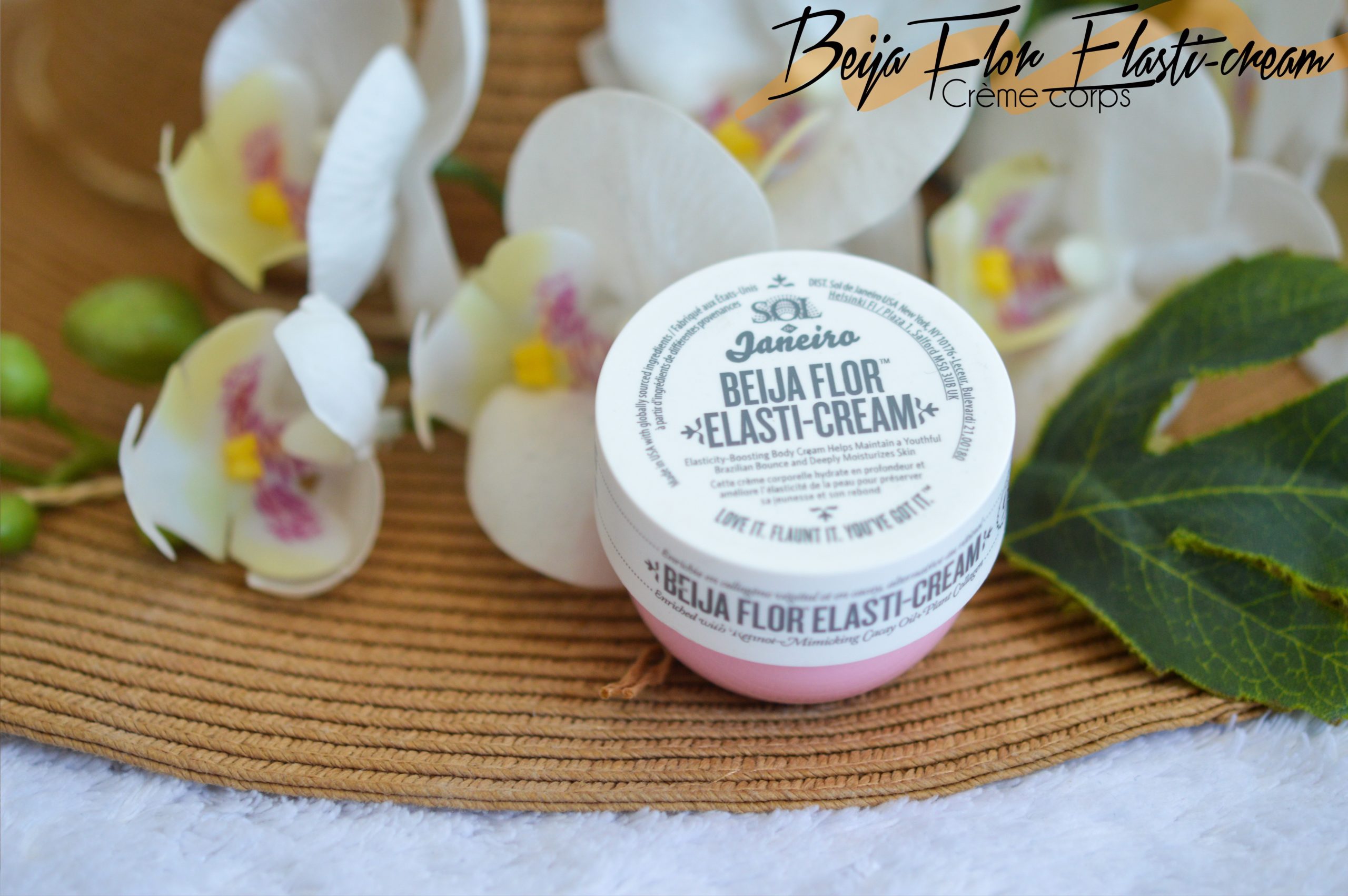 Beija Flor Elasti-cream, une crème pour le corps qui aide à redonner l'élasticité à la peau.