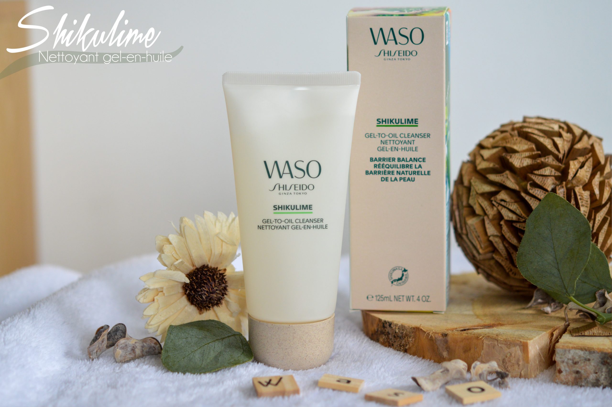 nettoyant gel en huile Waso : pour rééequilibrer la peau et la nettoyer