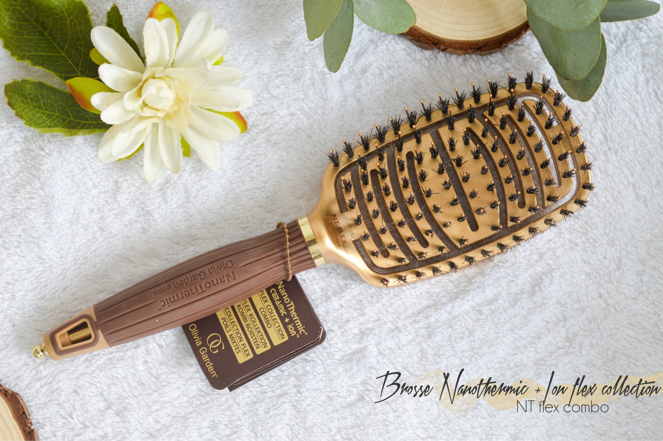 brosse à cheveux olivia garden nanothermic ceramic + ion
