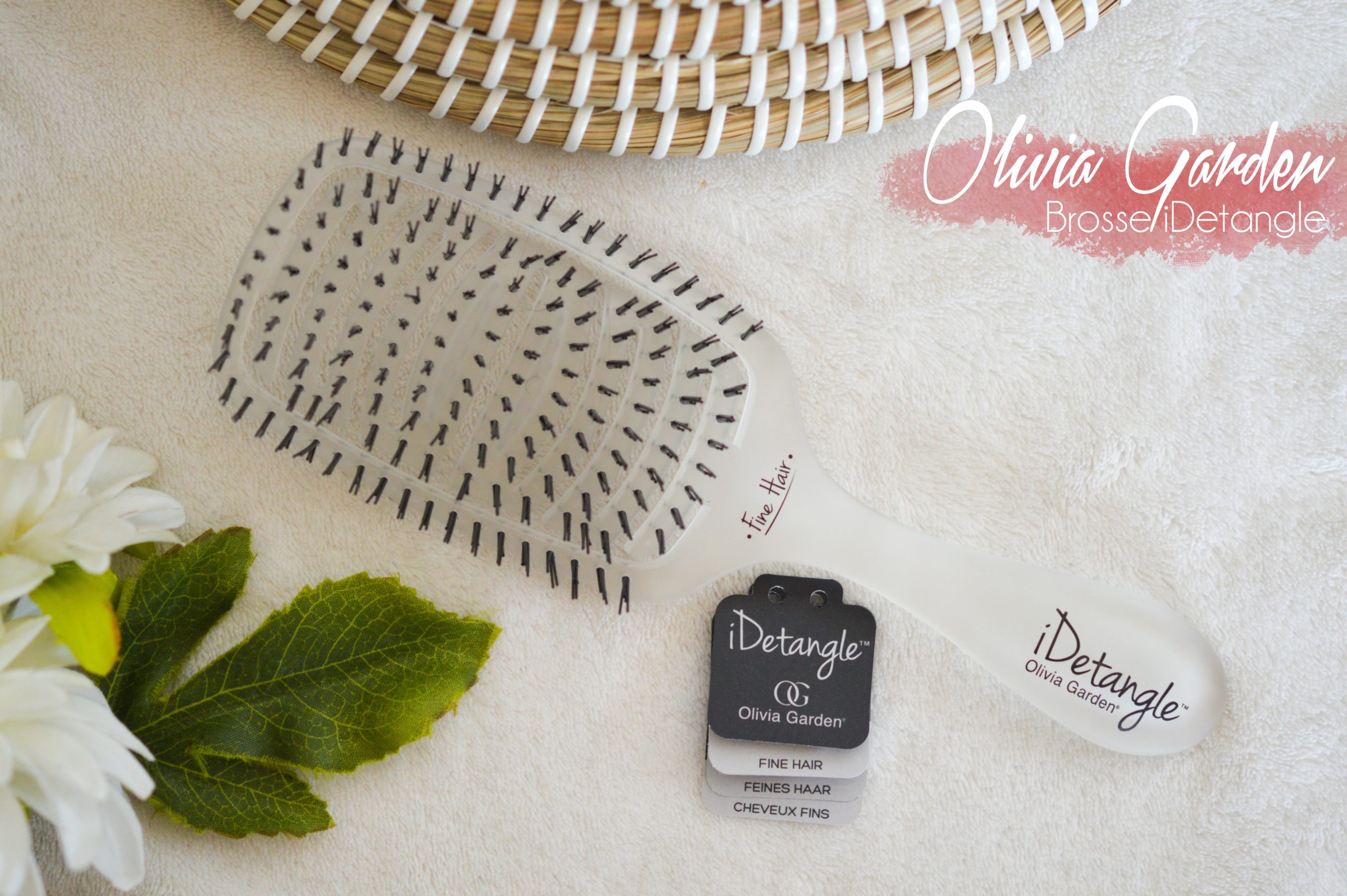 iDetangle brosse cheveux Olivia garden pour cheveux fins