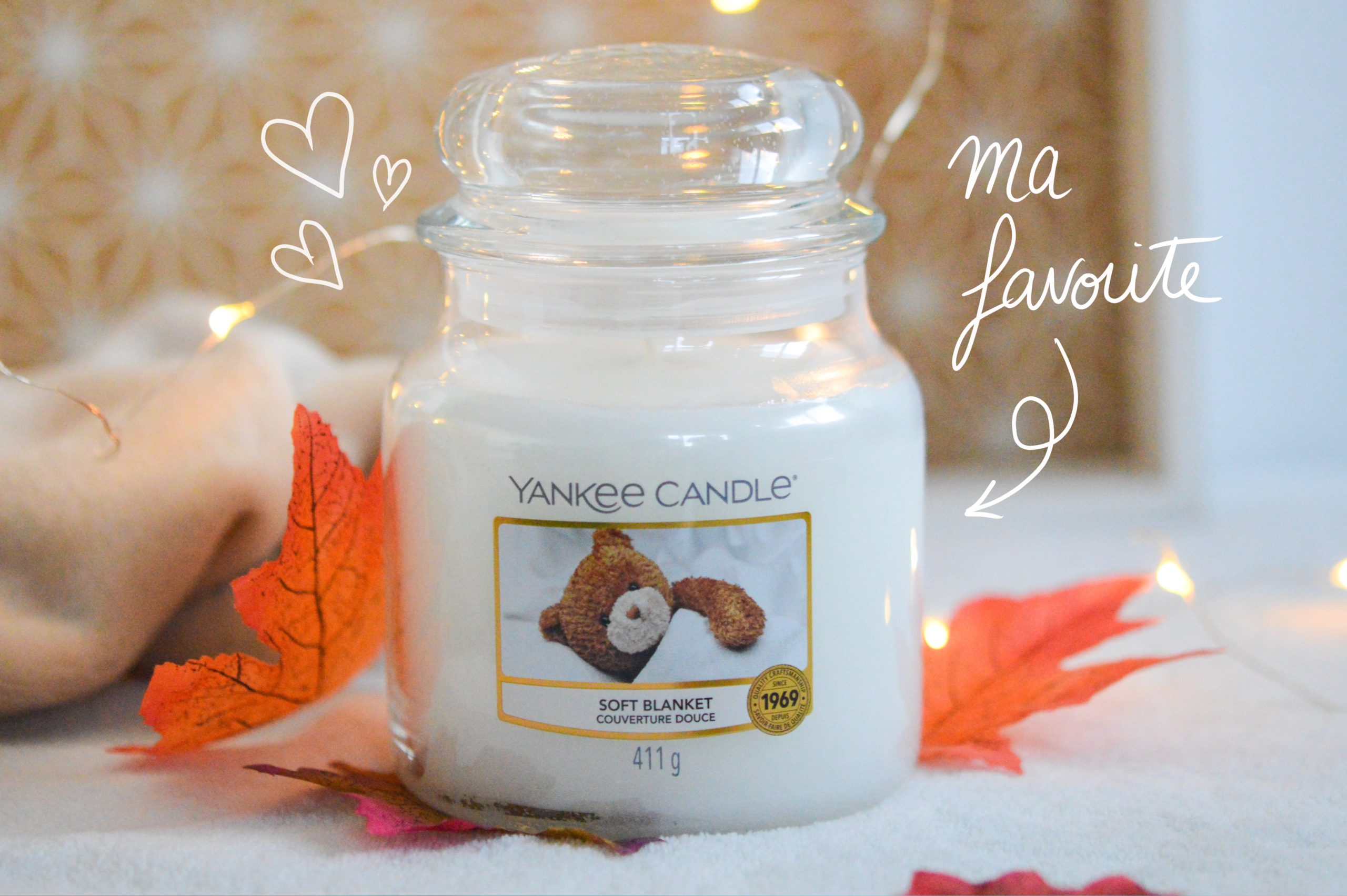 ma bougie préférée yankee candle soft blanket